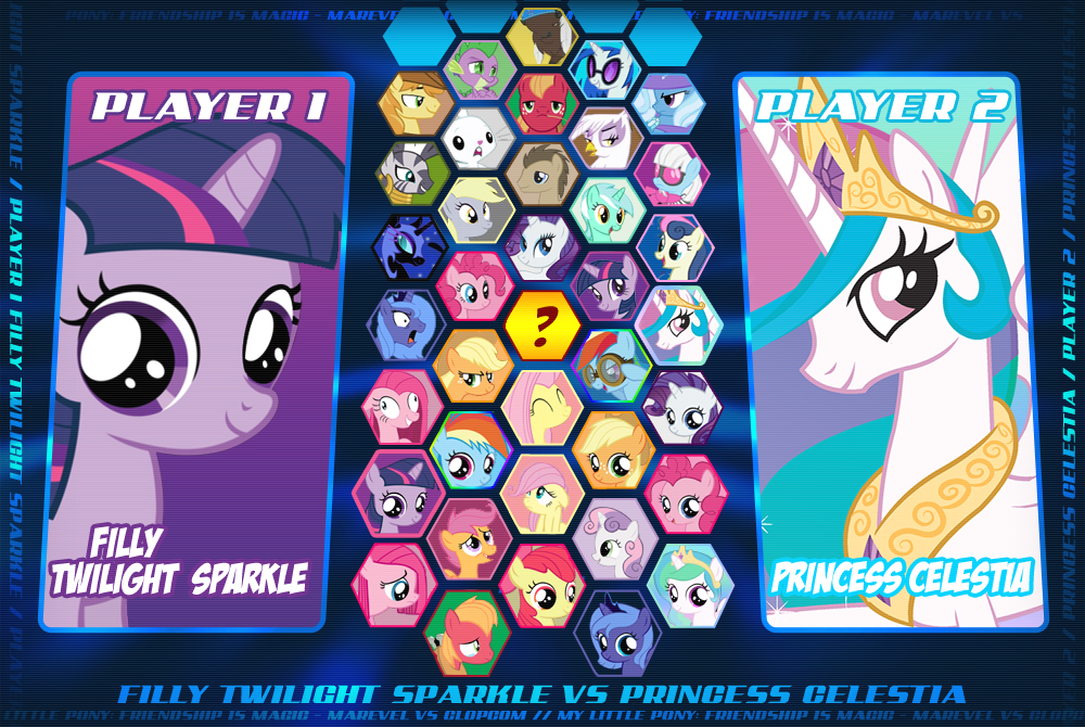 my little pony fighting is magic all characters